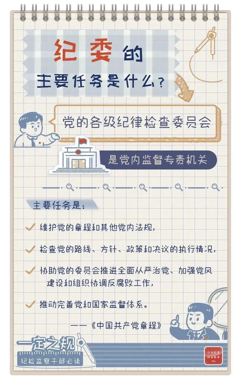 一定之规：纪委的主要任务是什么？
